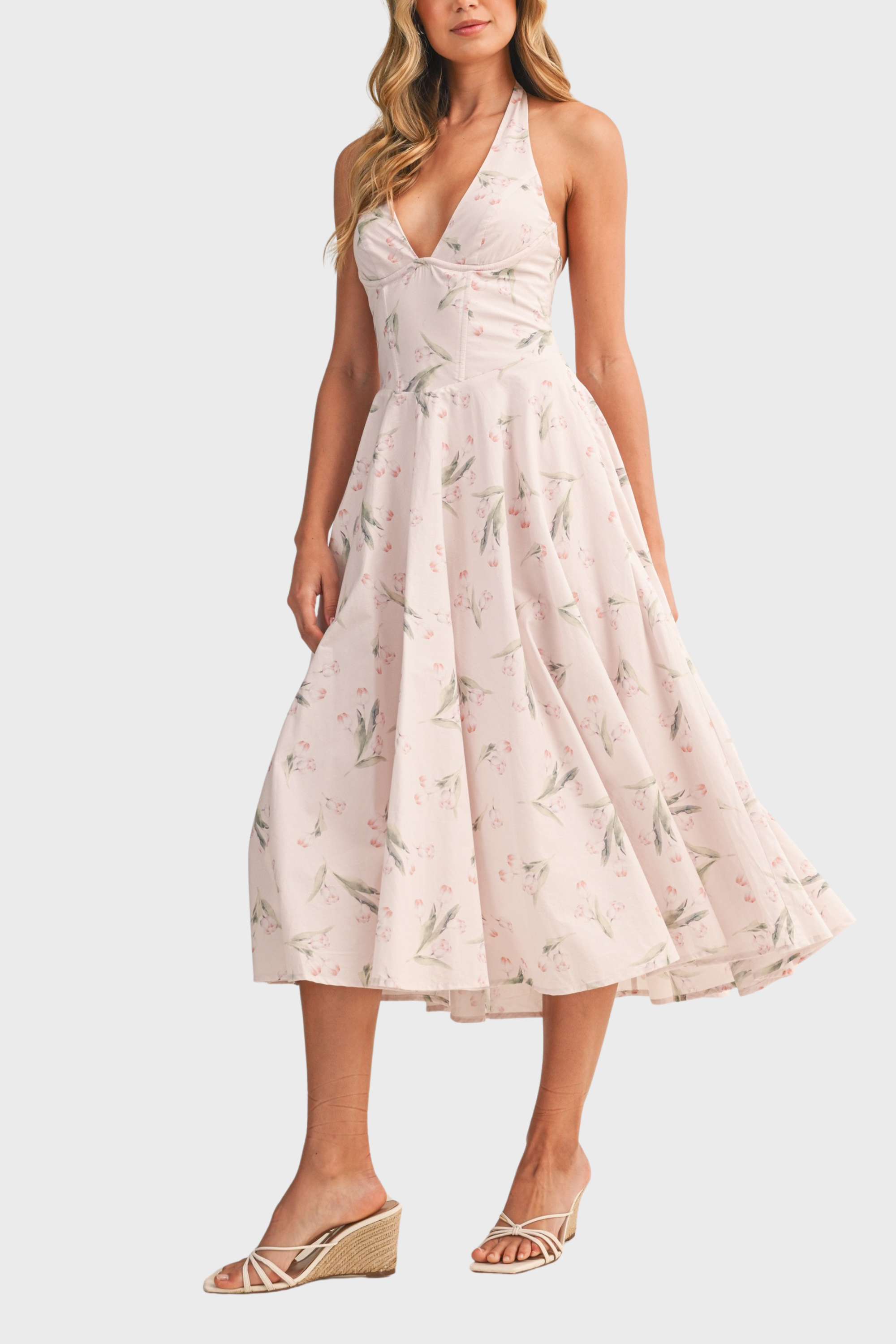 Eliana Halter Dress