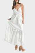 Robin Eyelet Maxi Dress
