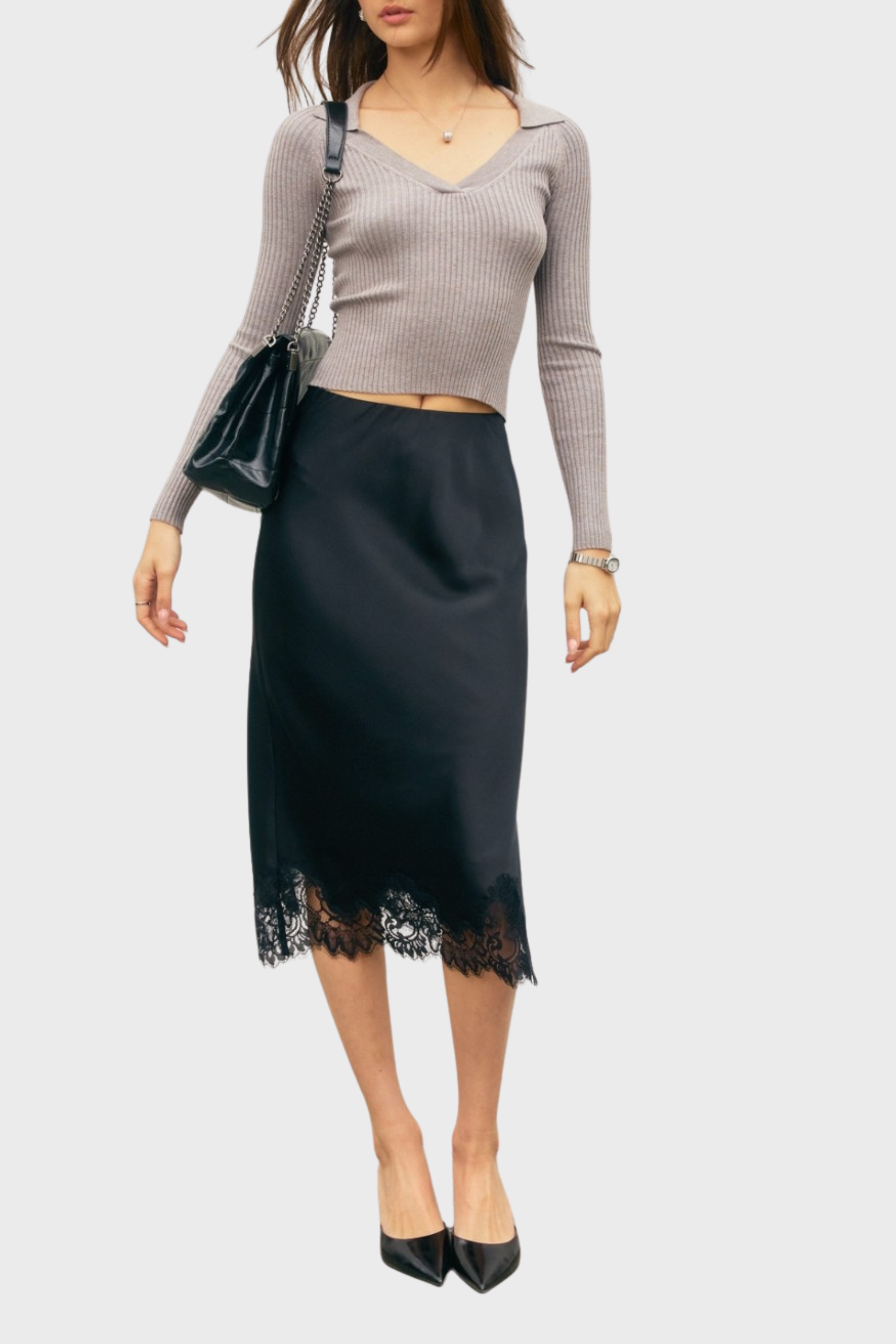 Margot Lace Midi Skirt