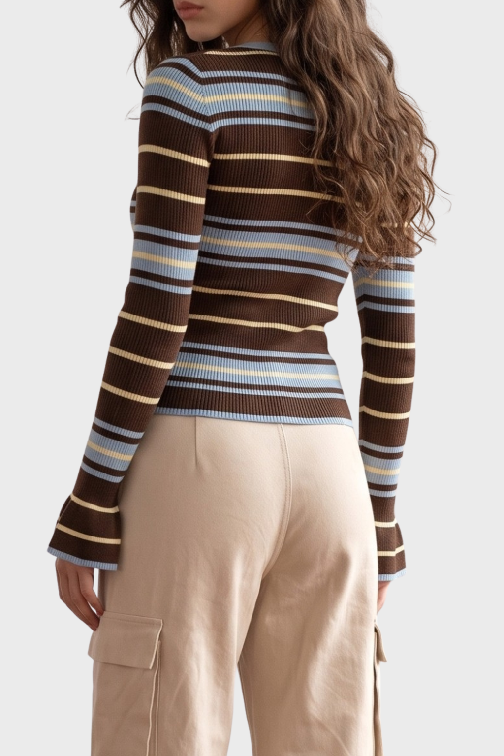 Andrea Striped Cardigan