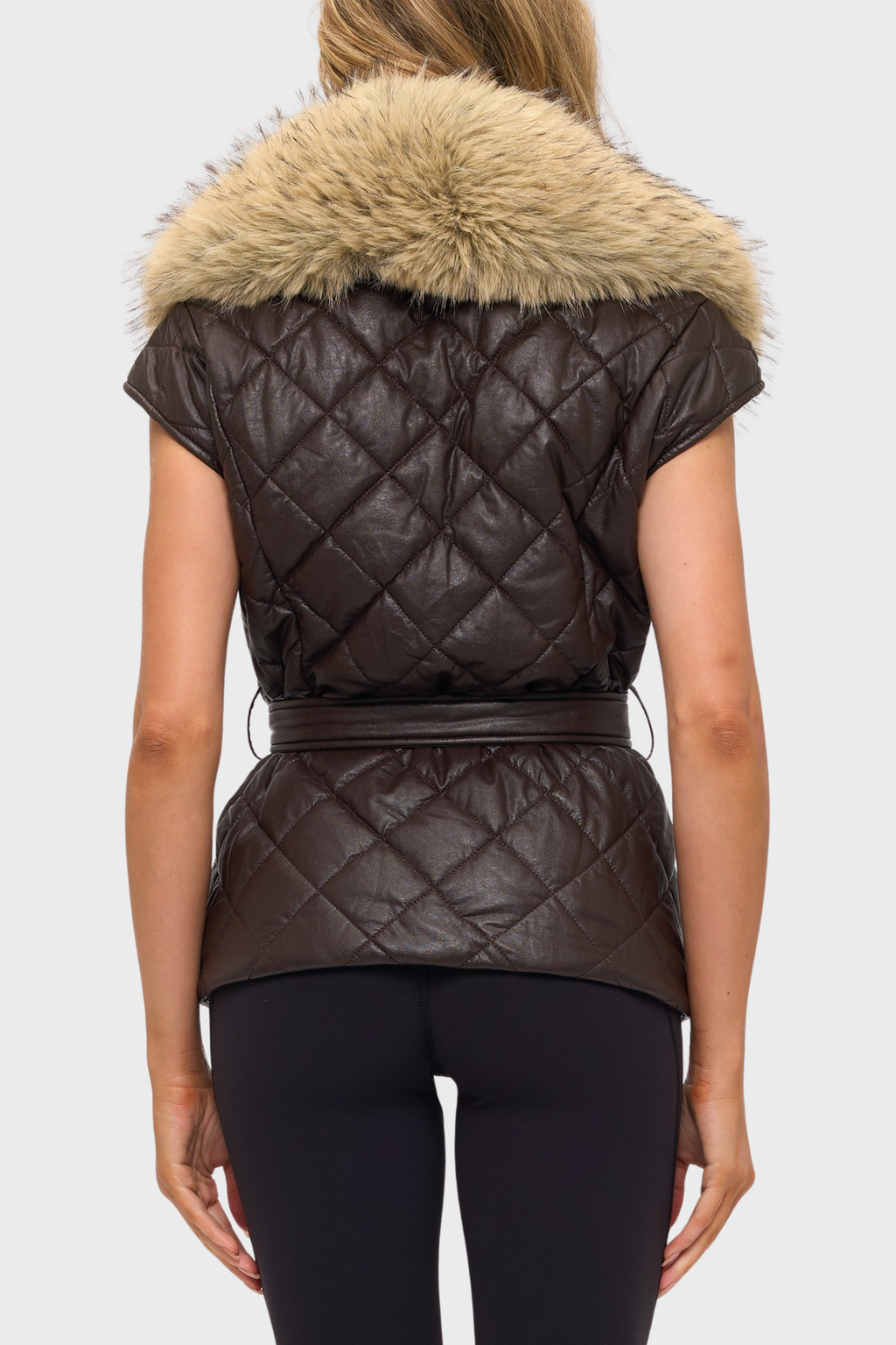 Hazel PU Vest