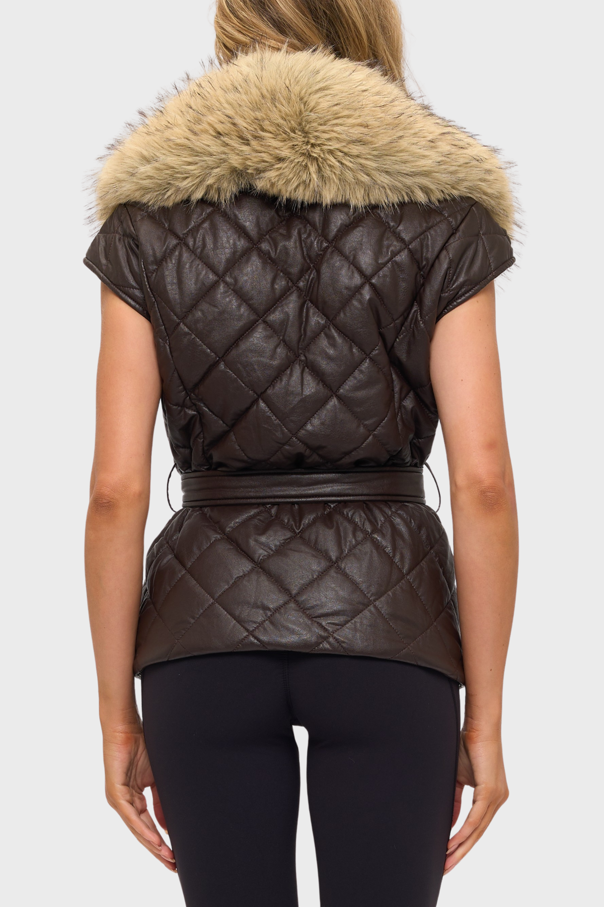 Hazel PU Vest