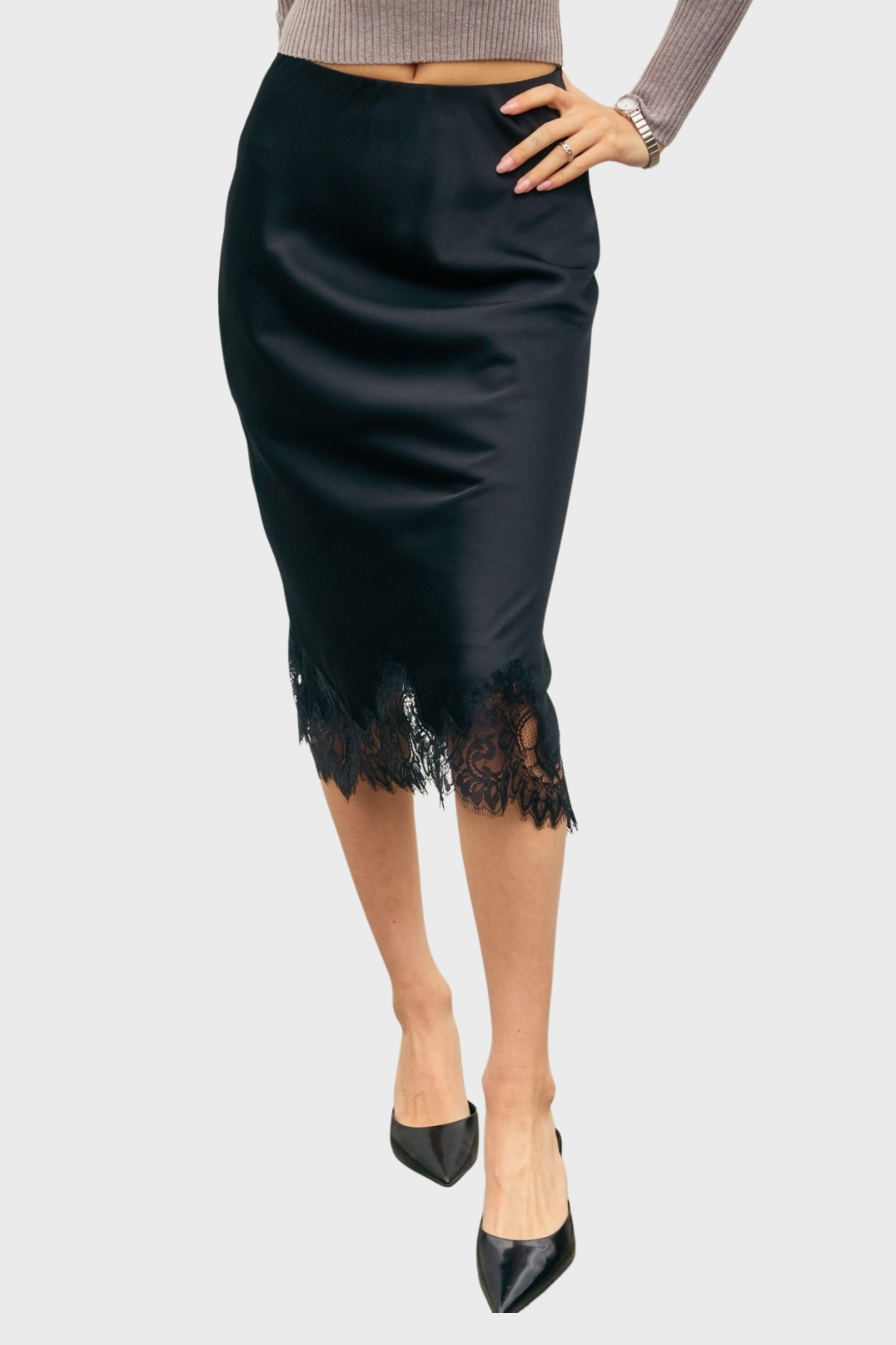Margot Lace Midi Skirt