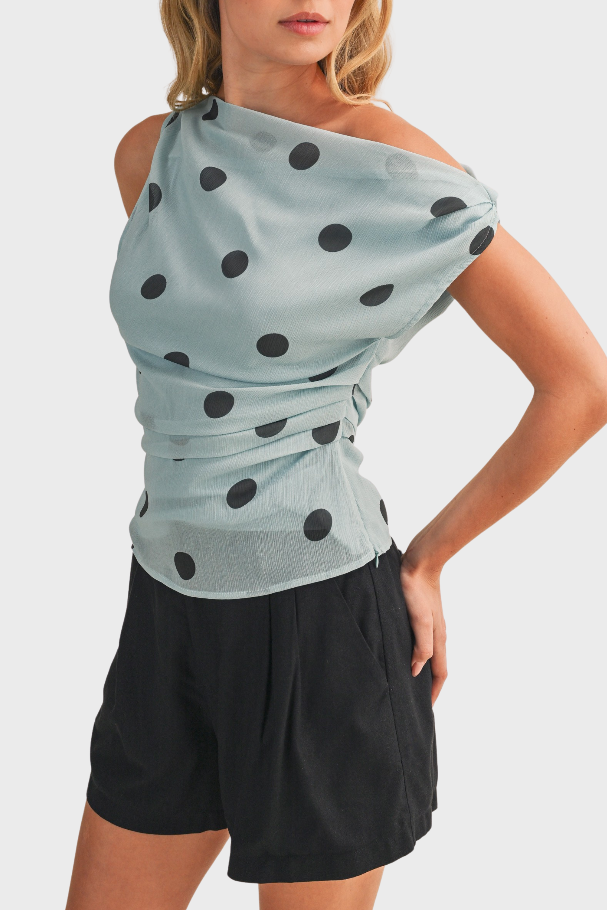 Haley Polka Dot Top