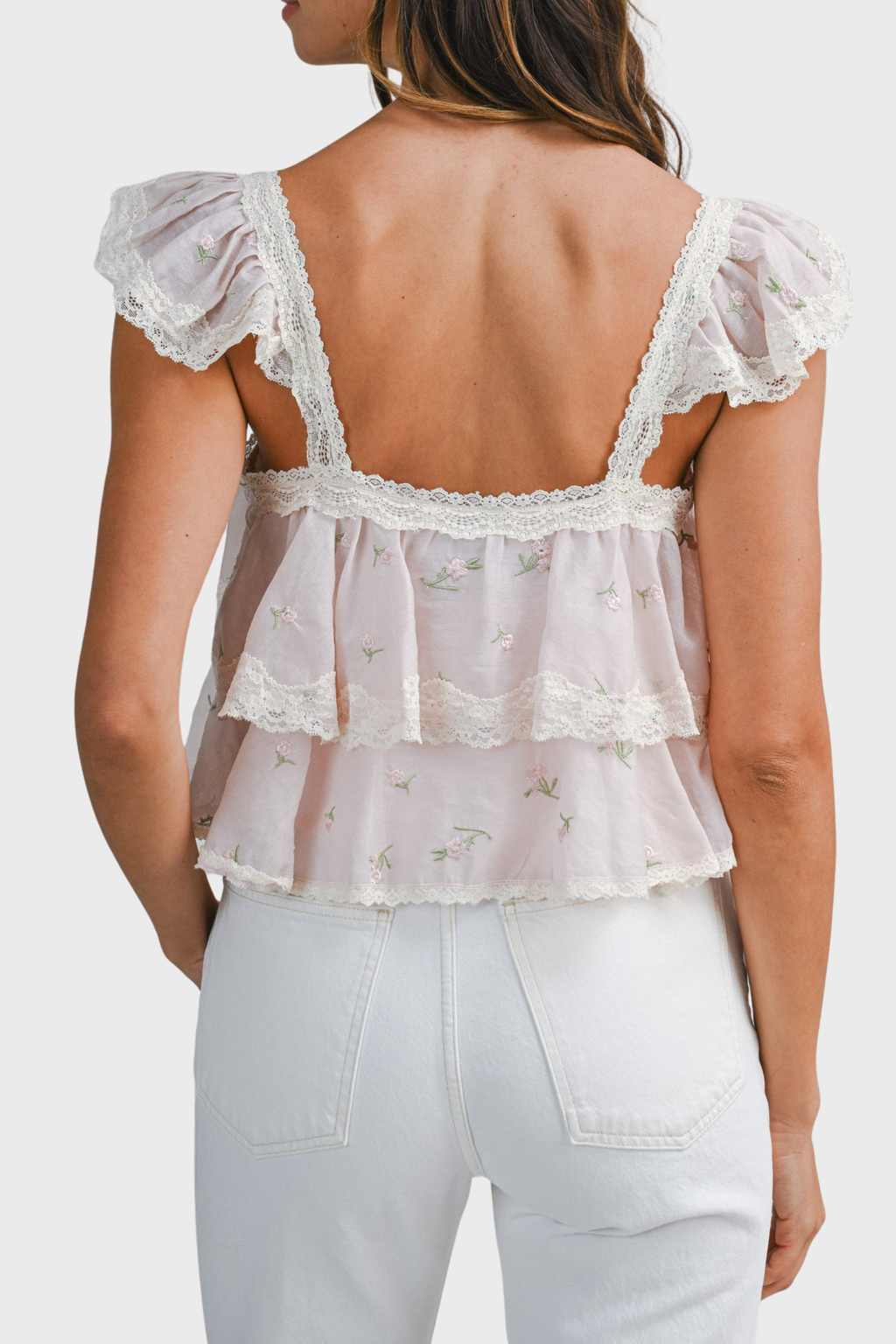 Kimberly Ruffle Top