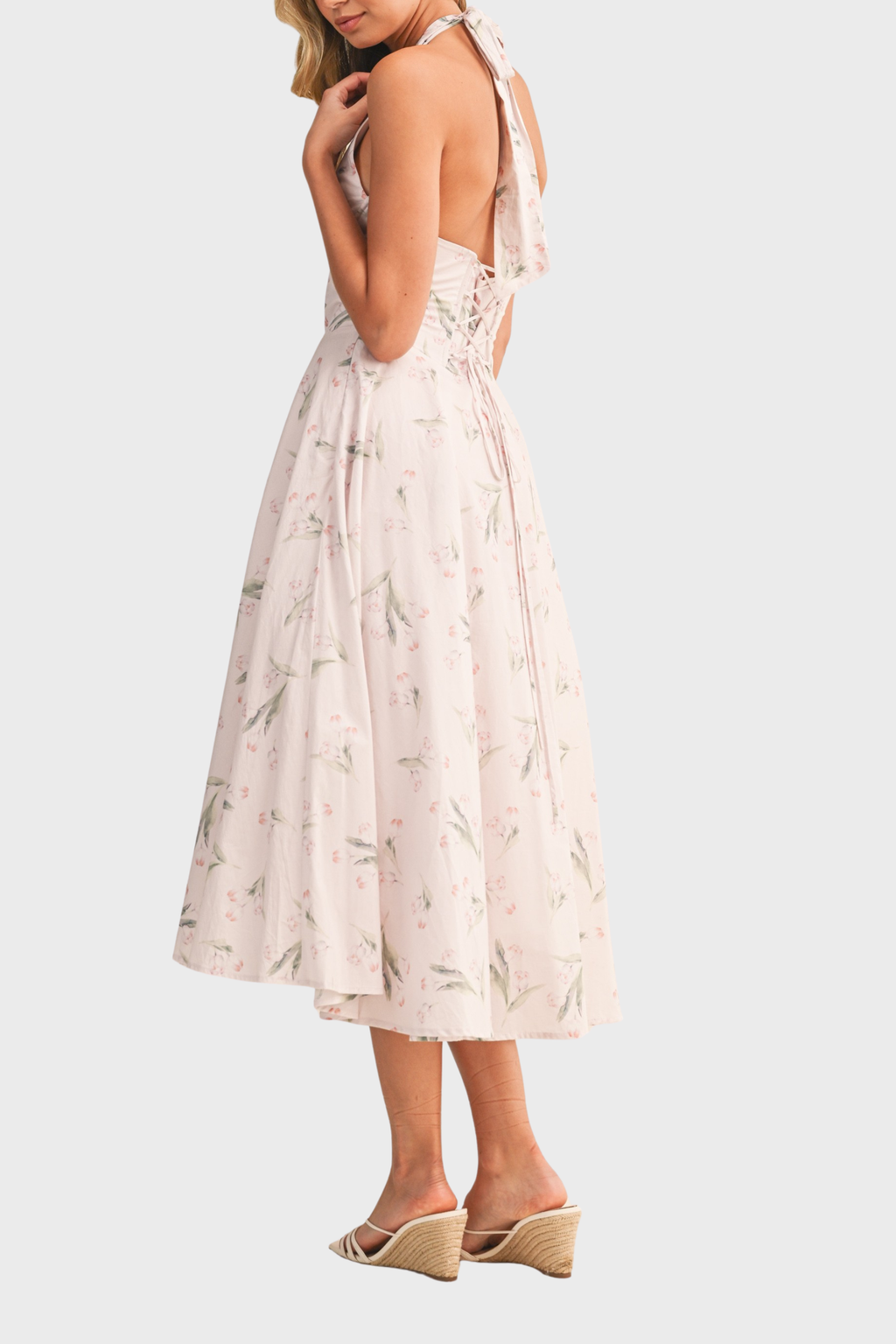 Eliana Halter Dress
