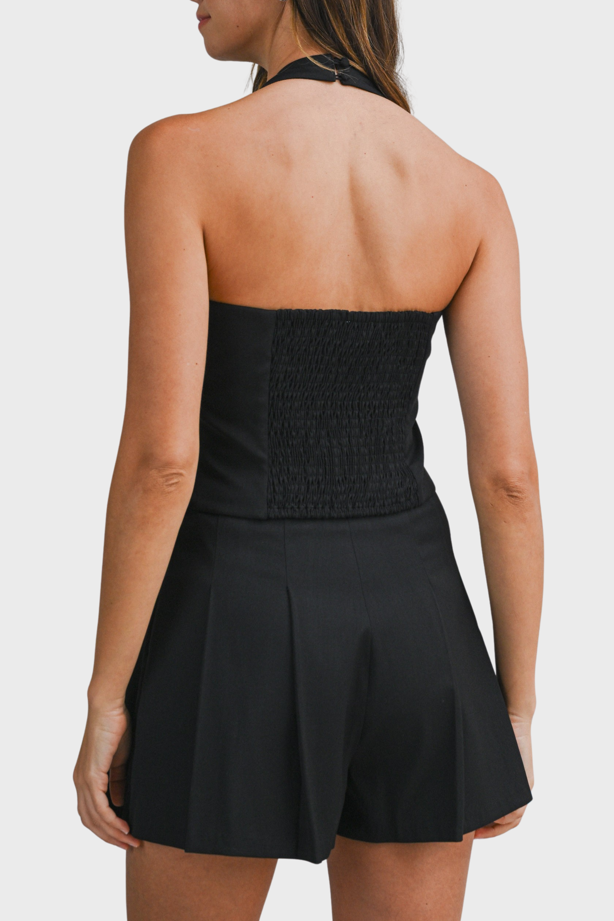 Tara Halter Skort Set