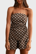 Mocha Shorts Set