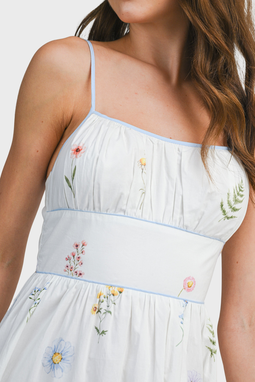 Alina Floral Midi Dress