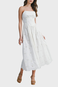Sophia Eyelet Midi Dress