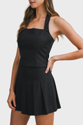 Tara Halter Skort Set